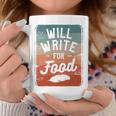 Will Write For Food Author Book Writer Graphic Print Coffee Mug Unique Gifts Will Write For Food Author Book Writer Graphic Print Coffee Mug Unique Gifts