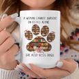 A Woman Cannot Survive On Books Alone She Also Needs Dog Graphic Print Coffee Mug Unique Gifts A Woman Cannot Survive On Books Alone She Also Needs Dog Graphic Print Coffee Mug Unique Gifts