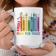 Women Book Flower Fight For Those Without Your Privilege Graphic Print Coffee Mug Unique Gifts