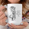 Women's Alice Adventures Wonderland Vintage Book Quote Lewis Carrol Graphic Print Coffee Mug Unique Gifts Women's Alice Adventures Wonderland Vintage Book Quote Lewis Carrol Graphic Print Coffee Mug Unique Gifts