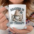 Women's Book Reader Accessories For Teacher Reading Is My Therapy Graphic Print Coffee Mug Unique Gifts