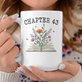 Women's Chapter 43 Book Lovers & Readers 43rd Birthday Wildflowers Graphic Print Coffee Mug Unique Gifts Women's Chapter 43 Book Lovers & Readers 43rd Birthday Wildflowers Graphic Print Coffee Mug Unique Gifts