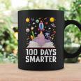 100th Day Of School 100 Days Smarter Books Space Astronaut Graphic Print Coffee Mug Gifts ideas