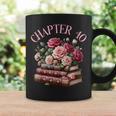 40th Birthday Chapter 40 Birthday Shirt Women Book Lover Graphic Print Coffee Mug Gifts ideas