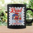4th Of July Patriotic Read Blue Books Men Women Kid Graphic Print Coffee Mug Gifts ideas
