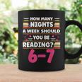 6 7 Meme Book Lover Teachers Bookish Men Women Kids Graphic Print Coffee Mug Gifts ideas