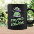 Abducted By A Good Book UFO Alien Reading Books Graphic Print Coffee Mug Gifts ideas