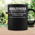 Abibliophobia Definition Reading Bookworm Book Lover Vintage Graphic Print Coffee Mug Gifts ideas Abibliophobia Definition Reading Bookworm Book Lover Vintage Graphic Print Coffee Mug Gifts ideas