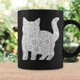 Adult Coloring Book CAT Mandala Flowers T-Shirt Graphic Print Coffee Mug Gifts ideas Adult Coloring Book CAT Mandala Flowers T-Shirt Graphic Print Coffee Mug Gifts ideas