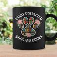 Animal Book Lover Easily Distracted By Dogs And Books Graphic Print Coffee Mug Gifts ideas