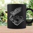 Antique Book With Feather Pen Graphic Print Coffee Mug Gifts ideas