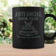 Antisocial Book Club Less Talk More Reading Graphic Print Coffee Mug Gifts ideas Antisocial Book Club Less Talk More Reading Graphic Print Coffee Mug Gifts ideas