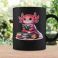 Axolotl Reading Bookworm Book Lovers Graphic Print Coffee Mug Gifts ideas Axolotl Reading Bookworm Book Lovers Graphic Print Coffee Mug Gifts ideas