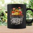 Banned Book Reading Lover Books Open Minds Bans Close Them Graphic Print Coffee Mug Gifts ideas