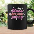 Bans Off Our Books Quote Graphic Print Coffee Mug Gifts ideas