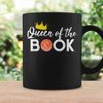 Basketball Scorebook Keeper Tshirt Scoring Queen Of The Book Graphic Print Coffee Mug Gifts ideas