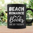 Beach Romance Beach Romance Books Are My Therapy Graphic Print Coffee Mug Gifts ideas