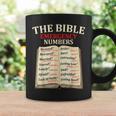 The Bible Book Of Emergency Numbers Religious Christian Graphic Print Coffee Mug Gifts ideas