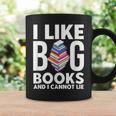 I Like BIG Books & I Cannot Lie Graphic Print Coffee Mug Gifts ideas