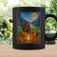 Bigfoot And Alien Reading Books Campfire Halloween Graphic Print Coffee Mug Gifts ideas Bigfoot And Alien Reading Books Campfire Halloween Graphic Print Coffee Mug Gifts ideas