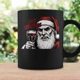 Bite Christmas Vampire Santa Claus Vintage Comic Book Style Graphic Print Coffee Mug Gifts ideas