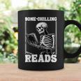 Bone-Chilling-Reads Skeleton Reading Bookworm Book Lovers Graphic Print Coffee Mug Gifts ideas Bone-Chilling-Reads Skeleton Reading Bookworm Book Lovers Graphic Print Coffee Mug Gifts ideas