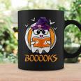 Boo Boooks Ghost Book Reading Halloween 2025 Teacher Graphic Print Coffee Mug Gifts ideas