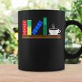 Book Books Shelf Coffee Reading Hobby Graphic Print Coffee Mug Gifts ideas