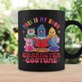 This Is My Book Character Costume Animals Kids Reading Graphic Print Coffee Mug Gifts ideas