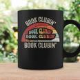 Book Clubin' Retro 70s Style Book Club Reader Graphic Graphic Print Coffee Mug Gifts ideas