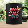 Book Coffee Valentines Cute Heart Lover Women Girl Graphic Print Coffee Mug Gifts ideas Book Coffee Valentines Cute Heart Lover Women Girl Graphic Print Coffee Mug Gifts ideas