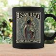 A Book a Day Keeps Reality Away Reading Lover Tarot Card Graphic Print Coffee Mug Gifts ideas
