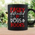 Book Dog Lover Reading Library Librarian Graphic Print Coffee Mug Gifts ideas