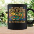 Book Dragon Kids Bookworm Graphic Print Coffee Mug Gifts ideas