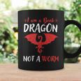 I Am A Book Dragon Not A Worm Graphic Print Coffee Mug Gifts ideas