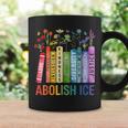 Book Flower Abolish ICE Meme For Women Girl Graphic Print Coffee Mug Gifts ideas