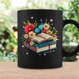 Book Flowers And Butterfly Beautiful Reading Reader Graphic Print Coffee Mug Gifts ideas