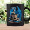 Book Lover Bookworm Reading Books Dragon Graphic Print Coffee Mug Gifts ideas