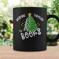 Book Lover Christmas Tree Holiday Reading Love To Read Graphic Print Coffee Mug Gifts ideas