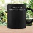 Book Lover Coffee Quote Fueled By Coffee And Books Graphic Print Coffee Mug Gifts ideas Book Lover Coffee Quote Fueled By Coffee And Books Graphic Print Coffee Mug Gifts ideas