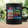 Book Lover All The Cool Kids Reading Graphic Print Coffee Mug Gifts ideas