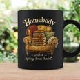 Book Lover Homebody With A Spicy Book Habit Graphic Print Coffee Mug Gifts ideas