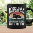Book Lover Maine Coon Mom Just One More Chapter With My Cat Graphic Print Coffee Mug Gifts ideas
