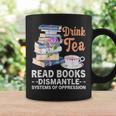 Book Lover Quote Drink Tea Read Books Cool Book Lover Graphic Print Coffee Mug Gifts ideas