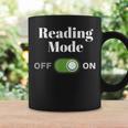 Book Lover Readers Reading Mode On Graphic Print Coffee Mug Gifts ideas