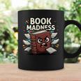 Book Madness Reading Lover School Humor Graphic Print Coffee Mug Gifts ideas