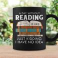 Book Nerd Librarian Bibliophile Library Reading Graphic Print Coffee Mug Gifts ideas