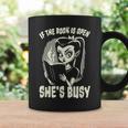 If The Book Is Open She's Busy Witch Goth Girl Loves To Read Graphic Print Coffee Mug Gifts ideas