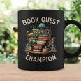 Book Quest Champion Fantasy Graphic Print Coffee Mug Gifts ideas