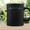 Book Reader Heartbeat Shirt Reading Lover Bookworm Graphic Print Coffee Mug Gifts ideas